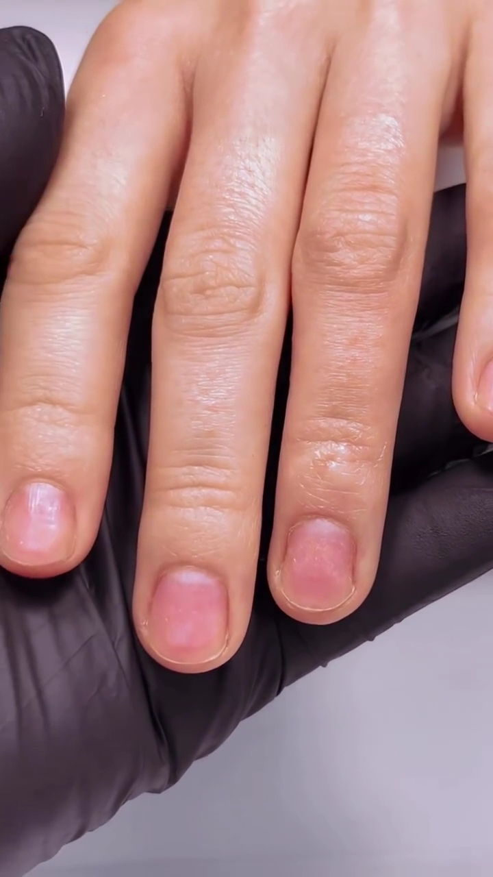 Gentleman's manicure — natural groomed finish